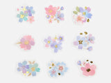 Japanese Washi Masking Stickers / Seal bits - Sakura Cherry Blossom