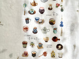 Pion Print-on Sticker / Tea House