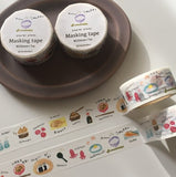 Hankodori Original Japanese Washi Masking Tapes