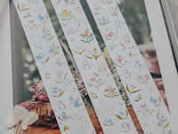 10% off - Meow / Magic Flower Masking Tape with relaease paper