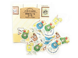 Furukawa Peko-chan Series Flake Stickers - Drinks