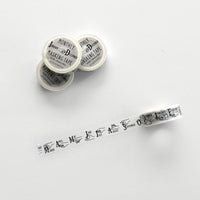 KNOOP Original Washi Masking Tapes - MONTHLY