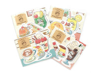 Furukawa Peko-Chan Series Die-Cut Mini Letter Set / Strawberry Parfait