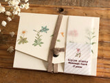 Picture Book Style Message Cards with a Case / Alpine Plants