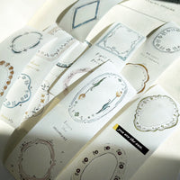 10% off - Pion / Plate Washi Foil Stamped Tape