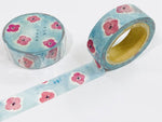 YOHAKU Original Washi Tape / Y-048 Anemone