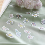 Japanese Washi Masking Stickers / Seal bits - Blossom