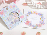 Japanese Washi Masking Stickers / Seal bits - Sakura Cherry Blossom