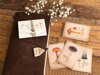 Picture Book Style Message Cards with a Case / Forrest Animals