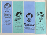 Kubominoki Original Rubber Stamp - Showa Girl Series / Bubble Girl