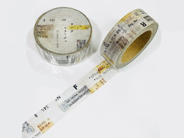 YOHAKU Original Washi Tape - Collage(コラージュ)