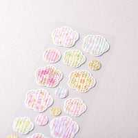 Sheet of Sticker - Yuzen Style Tradtional Japanese Flower