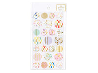 Traditional Japanese Style Sheet of Sticker - Confetti