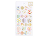 Traditional Japanese Style Sheet of Sticker - Confetti