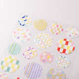 Traditional Japanese Style Sheet of Sticker - Confetti