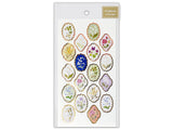 Traditional Japanese Style Sheet of Sticker - Antique