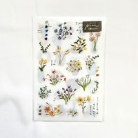 Pion Print-on Sticker / Flower & Vase