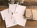 Picture book Style memo letter paper set with case / Animals