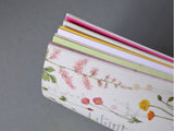 Color notes of warm flowers [Slim Notebook]