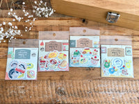 Furukawa Peko-chan Series Flake Stickers - Dessert