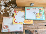 Furukawa Peko-Chan Series Letter Set / Cream Soda