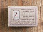 Lin Chia Ning / Gummed Vintage Specimen Label Sticker Set - No.2