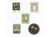 Antik Piac Flake Stickers / Seal bits - Verde