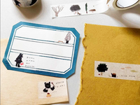 Tamura Miki Japanese Masking Tape -  Bear