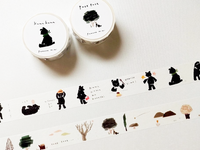 Tamura Miki Japanese Masking Tape -  Bear