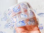 dodolulu PET Tape / Blue-and-white