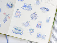 dodolulu PET Tape / Blue-and-white
