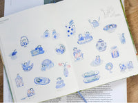 dodolulu PET Tape / Blue-and-white