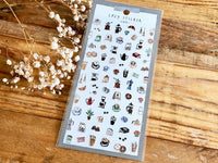 Cozy Sheet of Stickers / Cafe