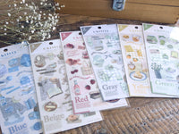 Q-Lia Chiltty Sheet of Stickers - Red