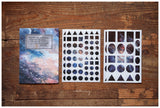 Lin Chia Ning Pring-on sticker Set / Cosmos Purple