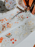 10% off - MeowMeow / Flower Field PET Tape