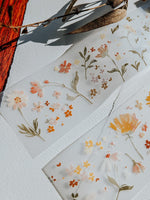 10% off - MeowMeow / Flower Field PET Tape