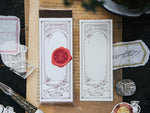 OURS Letterpress Label Book / Glass Doom