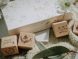 15% off - Meow Illustration / Good Vibes Only (8 pieces set) Stamp Set