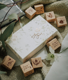 15% off - Meow Illustration / Good Vibes Only (8 pieces set) Stamp Set