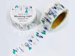 Papier Platz x Hal-mono Japanese Washi Masking Tape / Owls