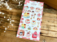 Furukawa Peko-chan Series Sheet of Stickers / Tea Time