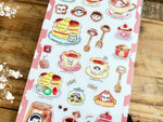 Furukawa Peko-chan Series Sheet of Stickers / Tea Time