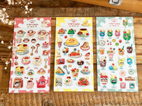 Furukawa Peko-chan Series Sheet of Stickers / Tea Time