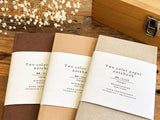 Oeda Original - Two color paper notebook (Regular TN refill size)