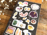 Tamura Miki Masking Sheet of Sticker / Autumn