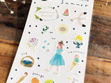 Tamura Miki Masking Sheet of Sticker / Summer