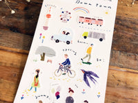 Tamura Miki Masking Sheet of Sticker / Downtown