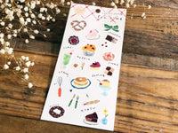 Tamura Miki Masking Sheet of Sticker / Tea Time