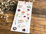 Tamura Miki Masking Sheet of Sticker / Tea Time